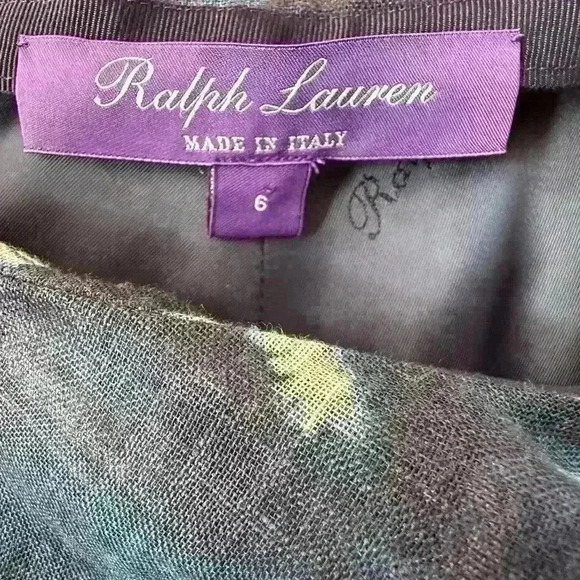 Ralph Lauren Purple Label “Yazmin” Batik-Print Linen-Silk Pant Size 6 New! - Picture 11 of 12